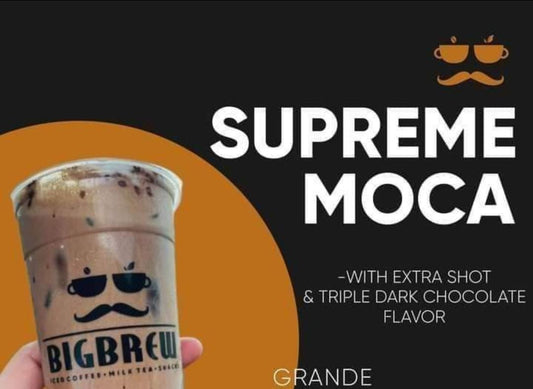 Iced Coffee Supreme Moca Grande (22oz) - Big Brew