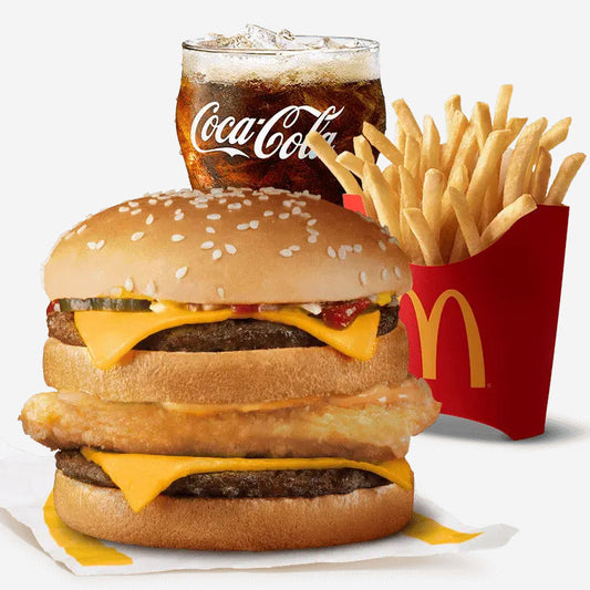 The BCB Meal with Medium Fries & Drinks - Mcdonald's