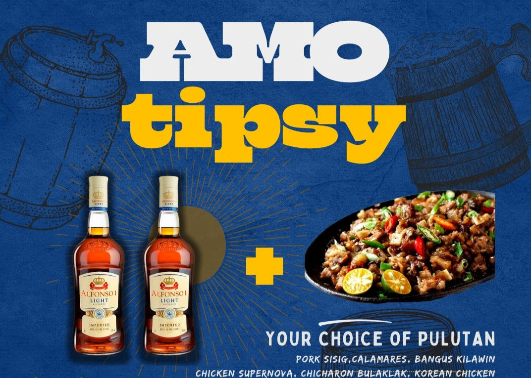 Tipsy Inuman Promo 2-pcs. 700 ml Alfonso Lights - Amo Beach Restobar