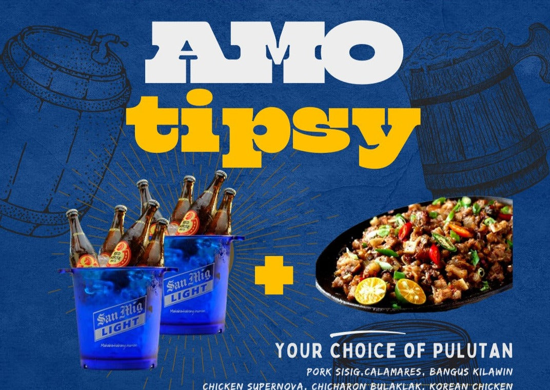 Tipsy Inuman Promo 2-pcs. Beer Buckets - Amo Beach Restobar