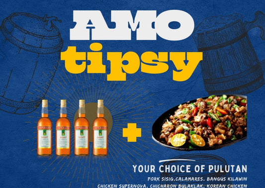 Tipsy Inuman Promo 4-pcs. 750 ml Empe Lights - Amo Beach Restobar