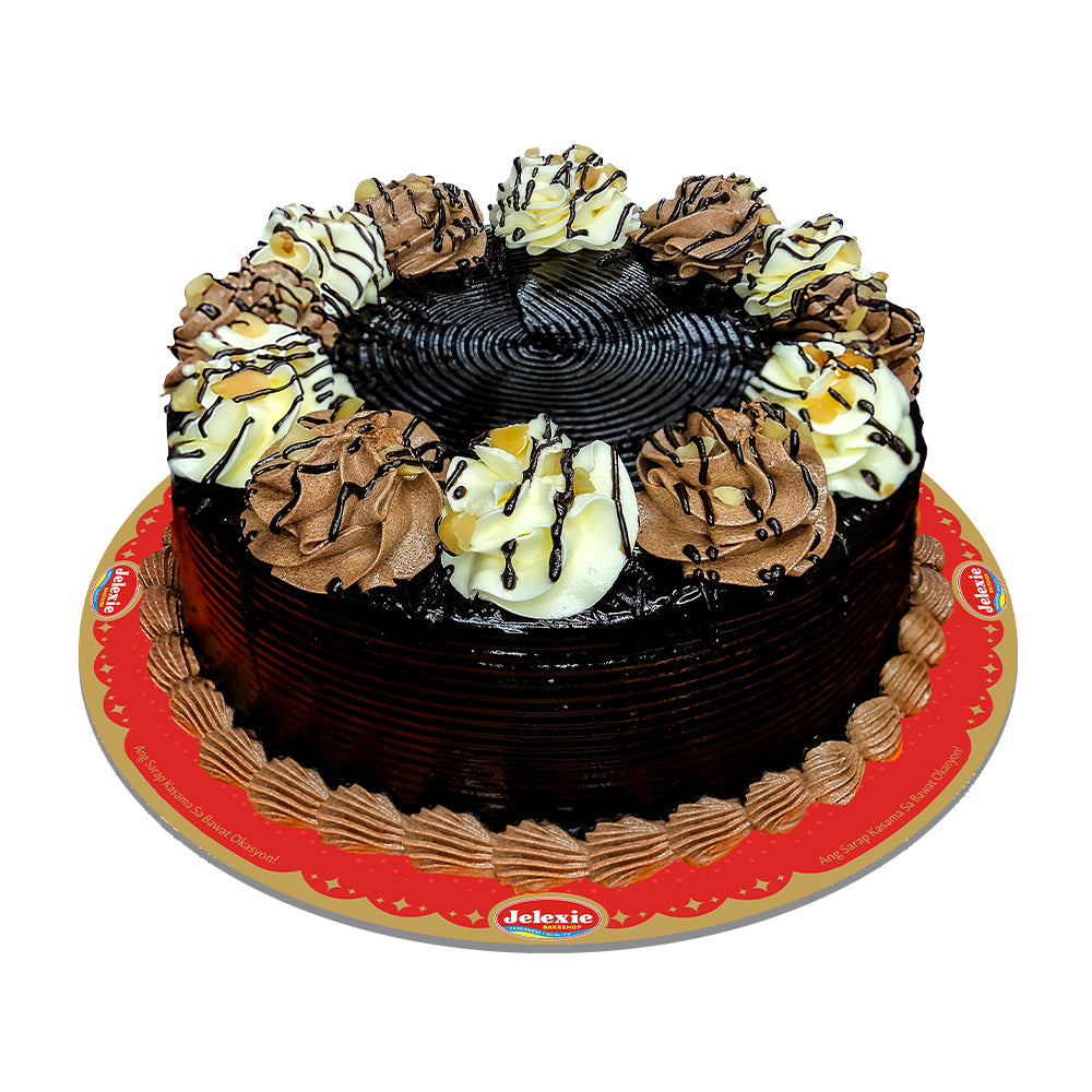 Triple Moist Cake (8Round) - Jelexie Bakeshop