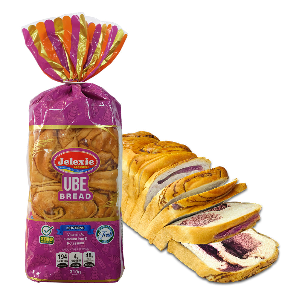 Ube Bread - Jelexie Bakeshop