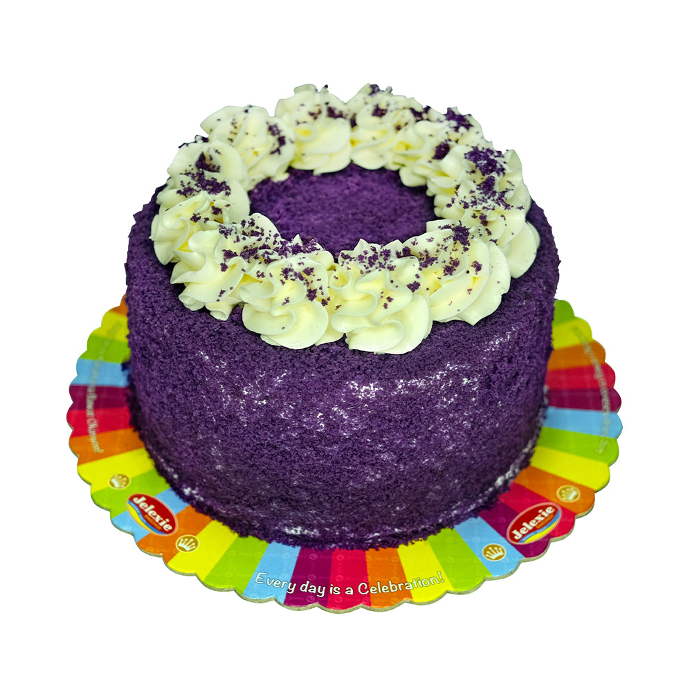 Ube Cake (6Round) - Jelexie Bakeshop