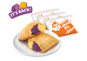 Ube Cheese Pie 3 Pies to Go Dessert - Jollibee