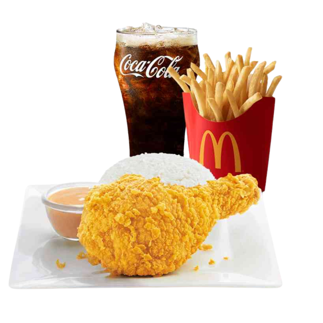 1-pc Chicken Mcdo Meal Large - McDonald's