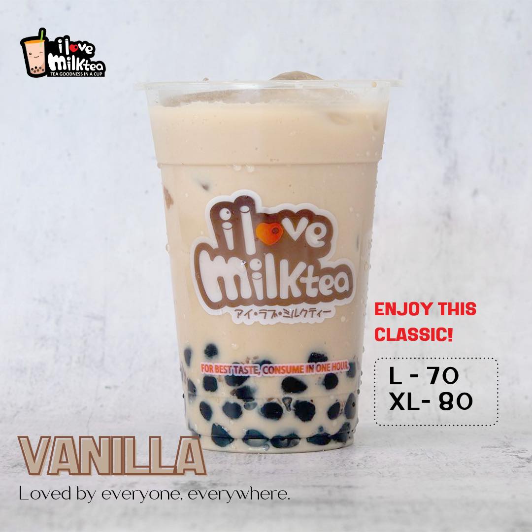 Vanilla Large Milk Tea - I Love Milktea