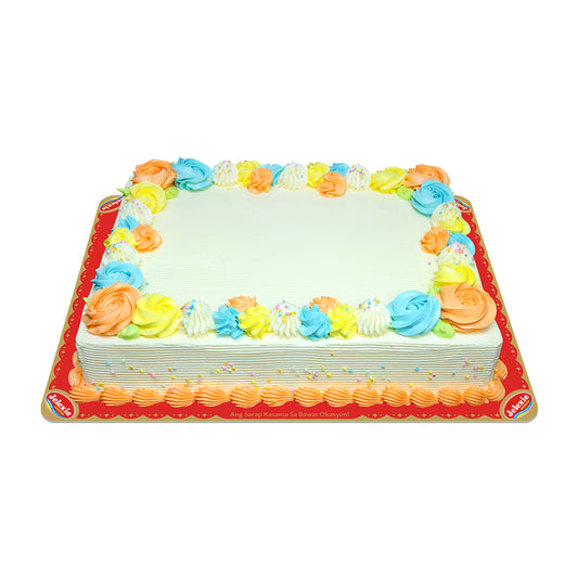 Vanilla Party Cake (12x16) - Jelexie Bakeshop