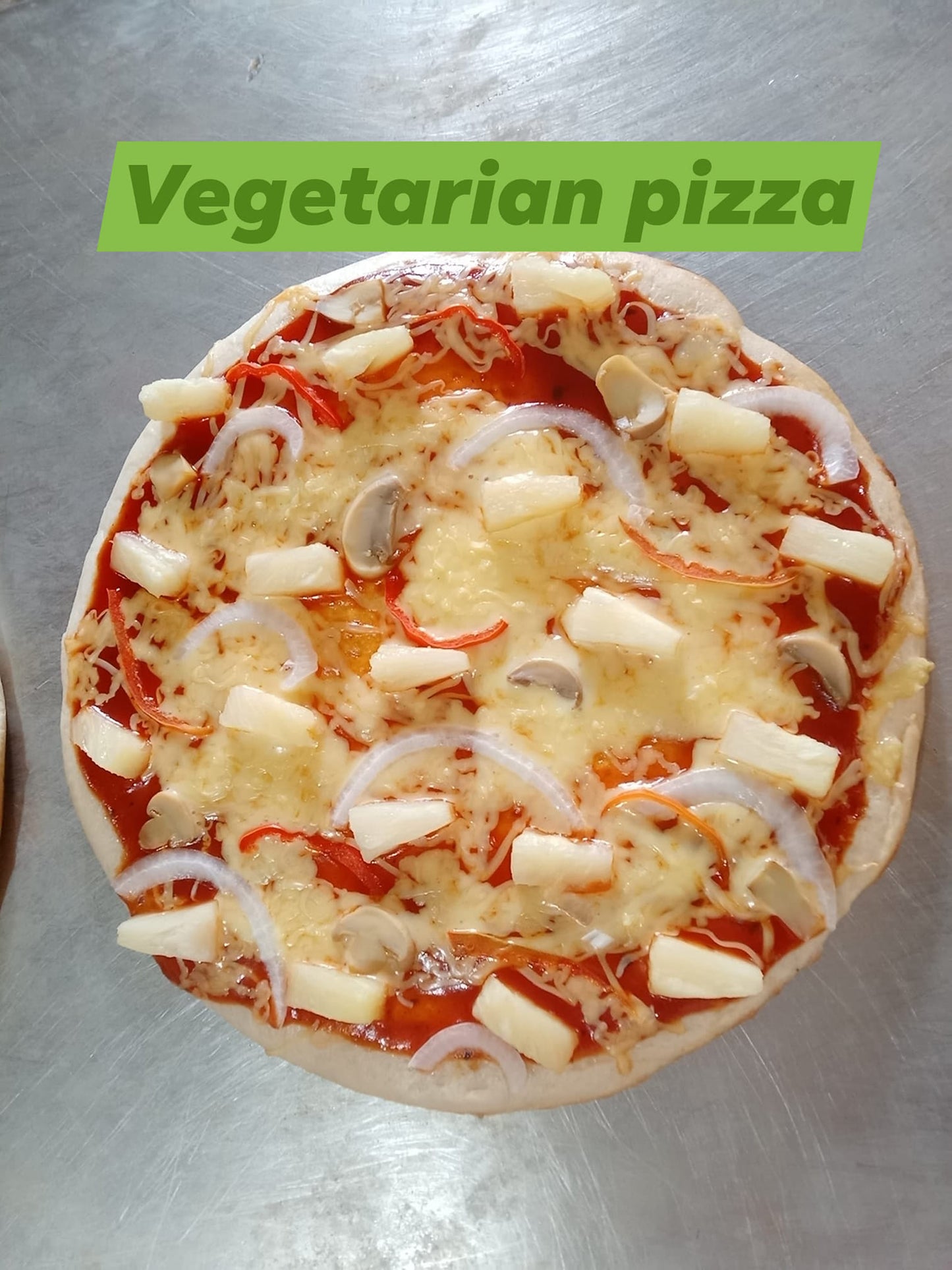 Vegetarian Pizza - Rafael's Pizza