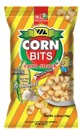 WL Corn Bits Original 10pcs x 70g - JuanMart