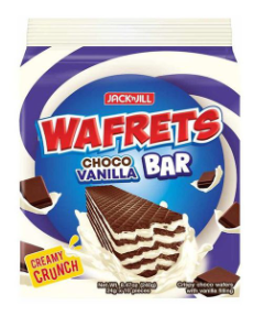 Wafrets Bar Vanilla 24packs x 10pcs x 24g - JuanMart