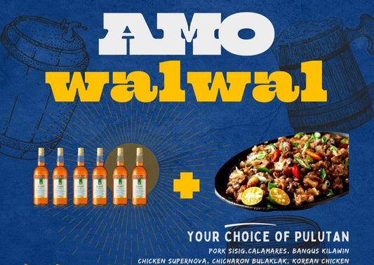 Walwal Inuman Promo 6-pcs. 750 ml Empe Lights - Amo Beach Restobar