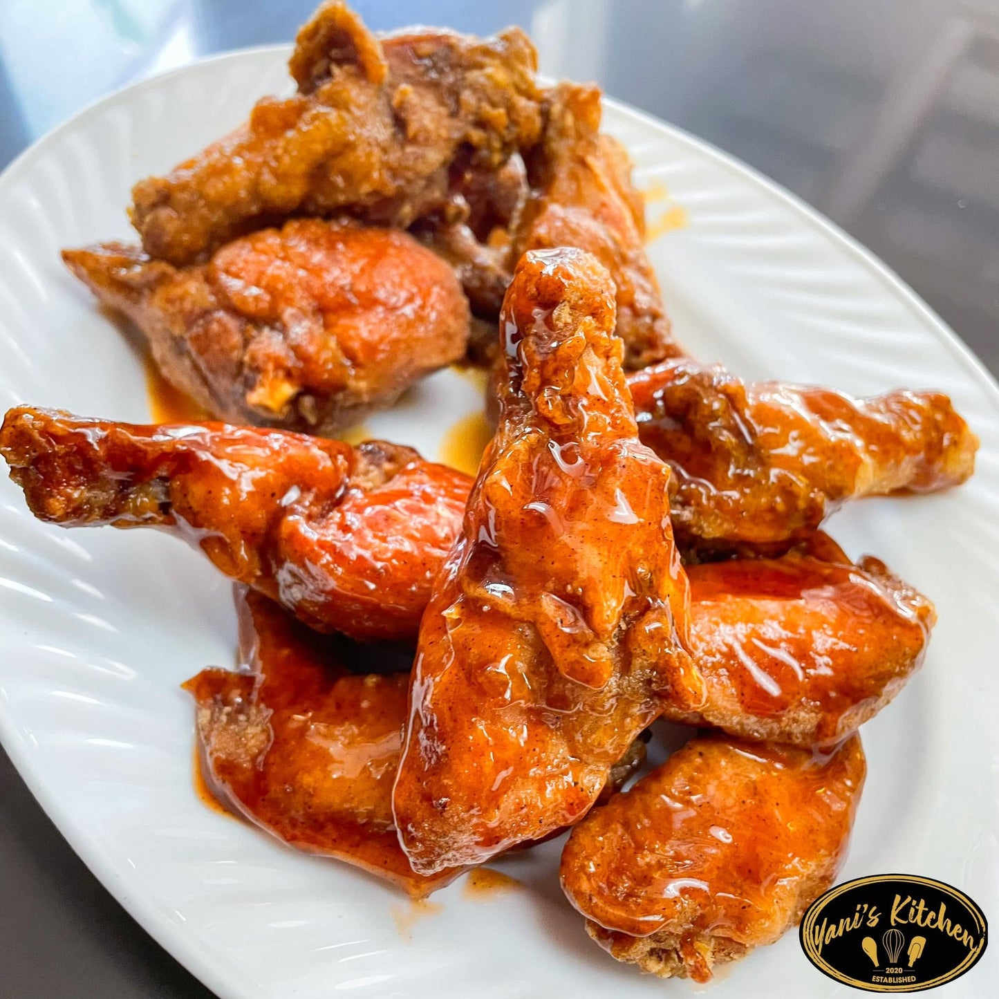 6-pcs. Hickory BBQ Wings - Yani's Kitchen