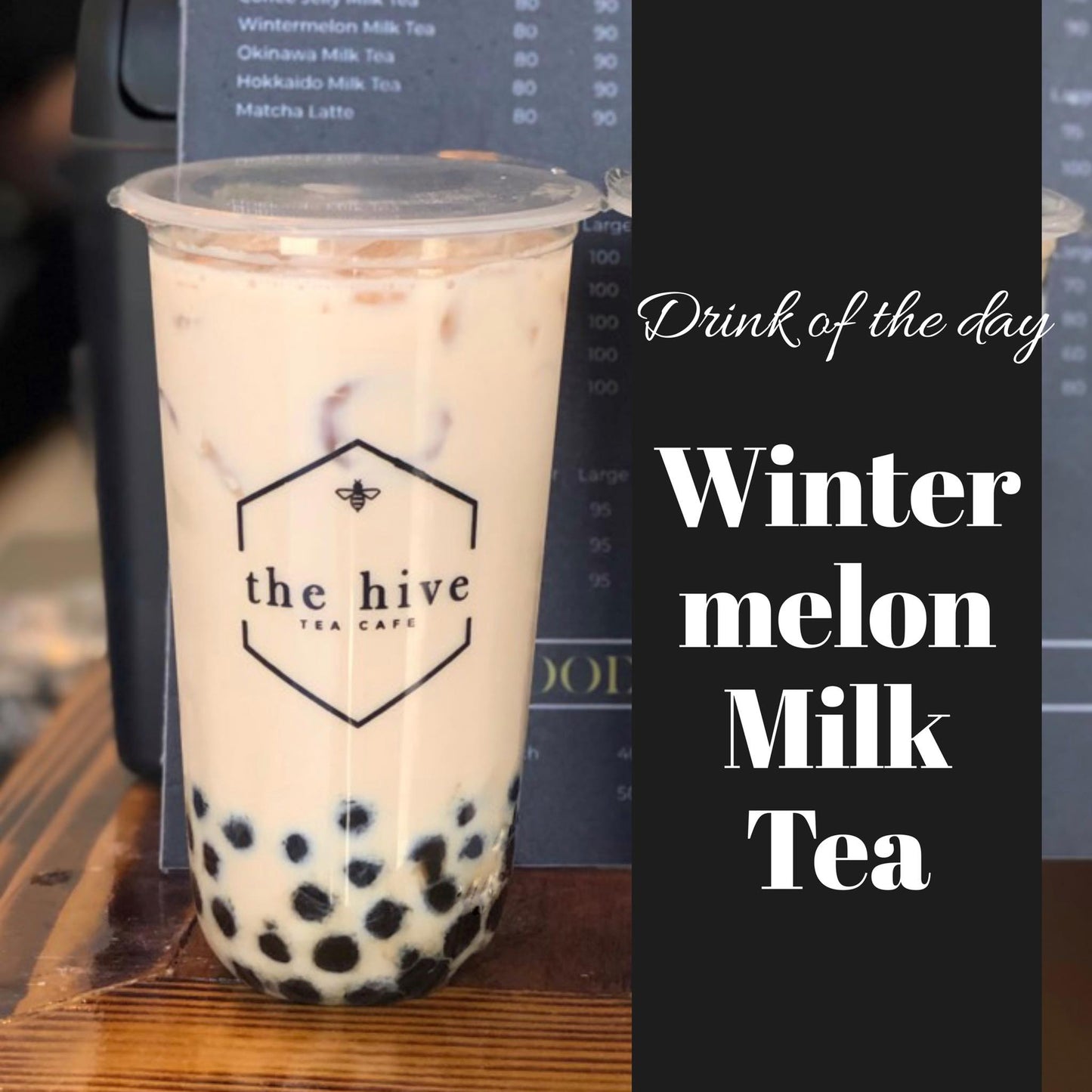 Wintermelon Milk Tea R - The Hive