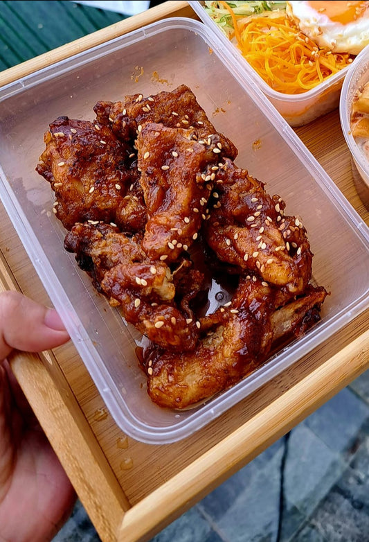 6-pcs. Yangnyeom Chicken - Kimchigo