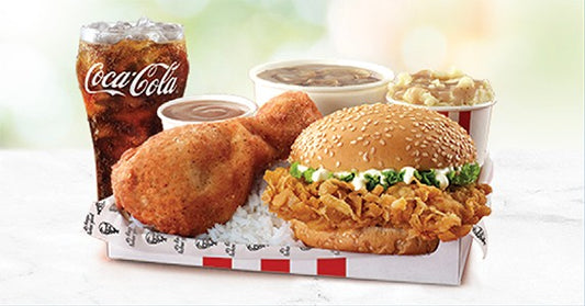 Zinger Sandwich Fully Loaded Meal - KFC