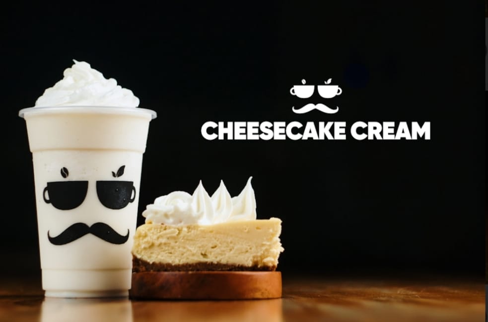 Cream-Based Cheesecake Cream w/ Whipped Cream Grande 22oz Praf - Big Brew