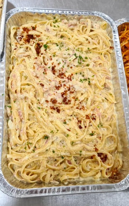 Creamy Fettucine Alfredo Platter - Yani's Kitchen