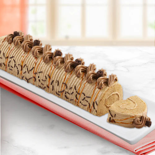 Full Mocha Roll - Red Ribbon