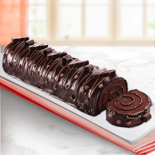 Full Triple Chocolate Roll - Red Ribbon